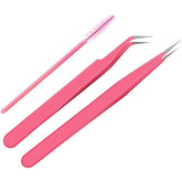 Glowelless Fine Tip Lash Tweezers