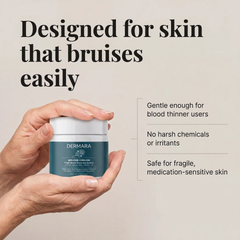Finally, A Cream That Fades Bruises On Fragile Skin