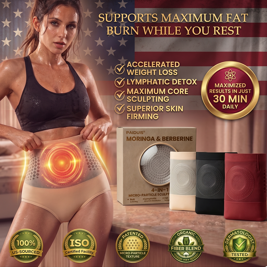 Moringa & Berberine 4-In-1 Micro-Particle Sculpting Shorts