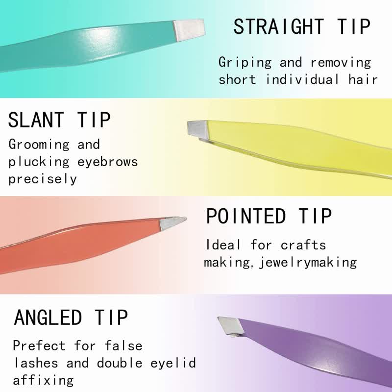 Glowelless Ultra Precision Lash Tweezers