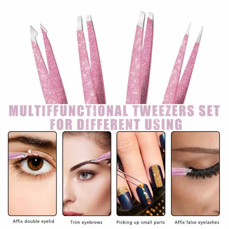 Glowelless Precision Blackhead Tweezers Set