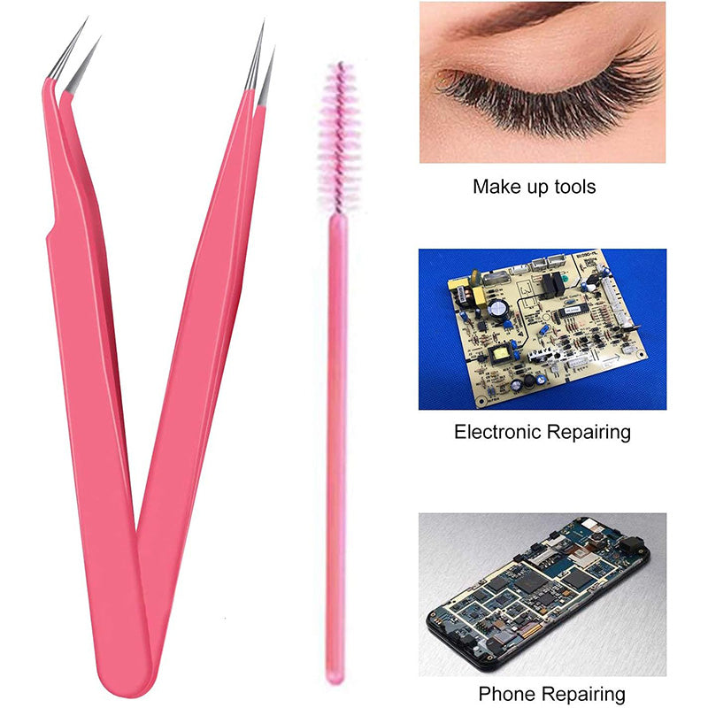 Glowelless Fine Tip Lash Tweezers