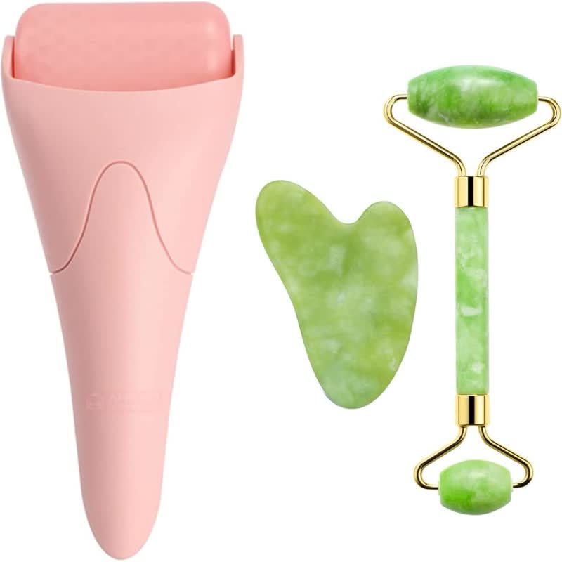 Glowelless Jade Stone Face Roller