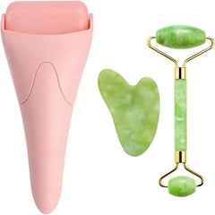 Glowelless Jade Stone Face Roller