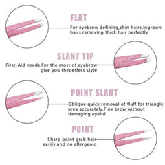 Glowelless Precision Blackhead Tweezers Set